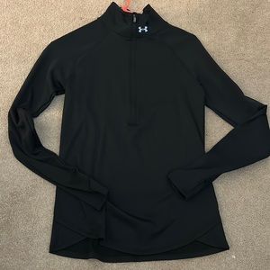 Black Under Armor Quarter Zip